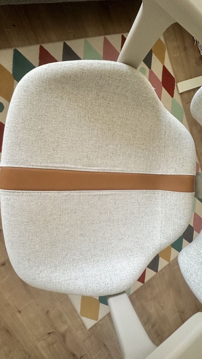 Poltrone: Office Chair, Ergonomic, Light Grey & Tan Leather A – Nuovo (secondo la descrizione) da St. Gallen venduto da wan_9mmx 2