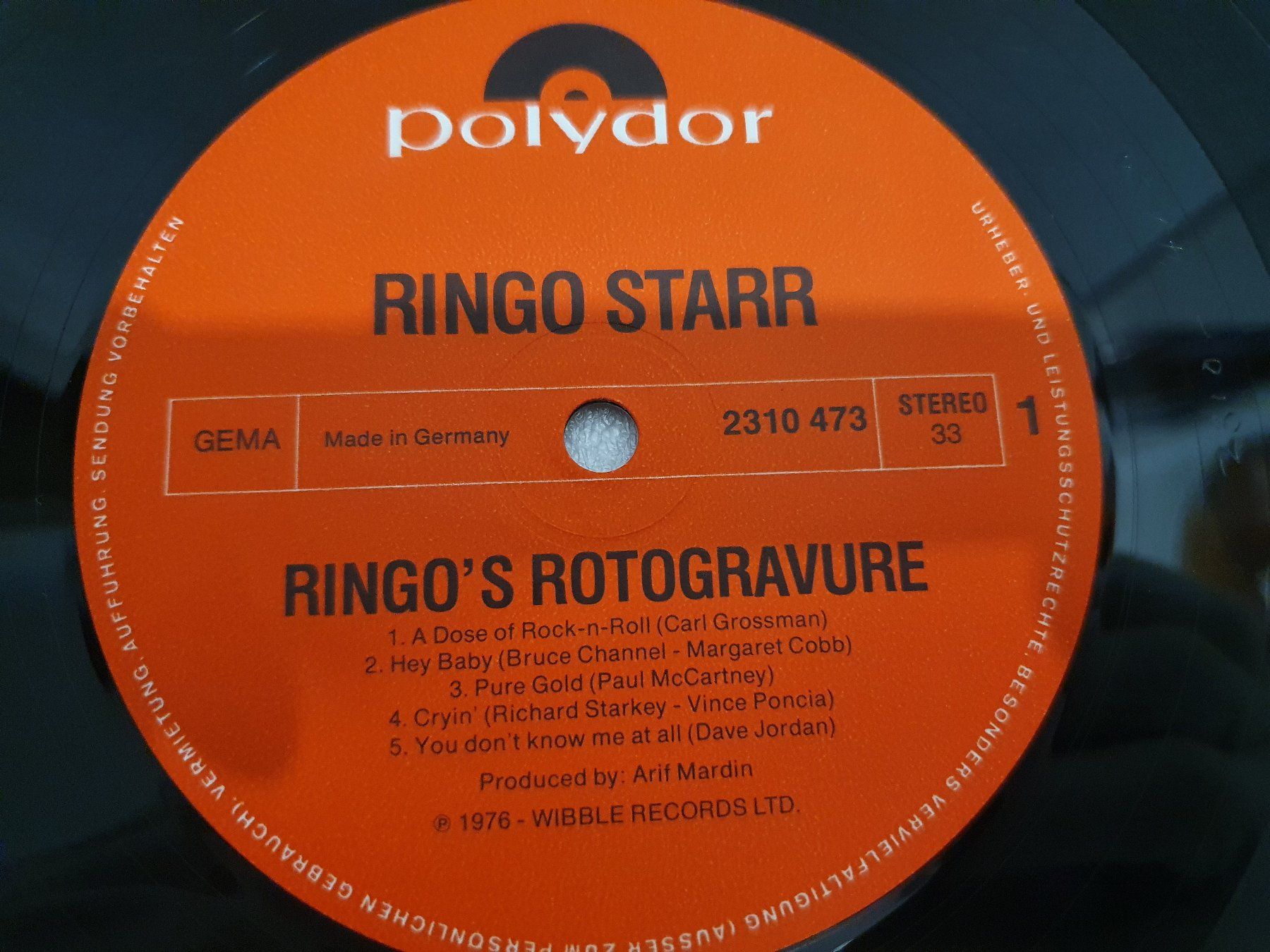 Dischi in vinile: Ringo Starr – Ringo's Rotogravure – Usato da Uster venduto da Vinyl-Leidenschaft 4
