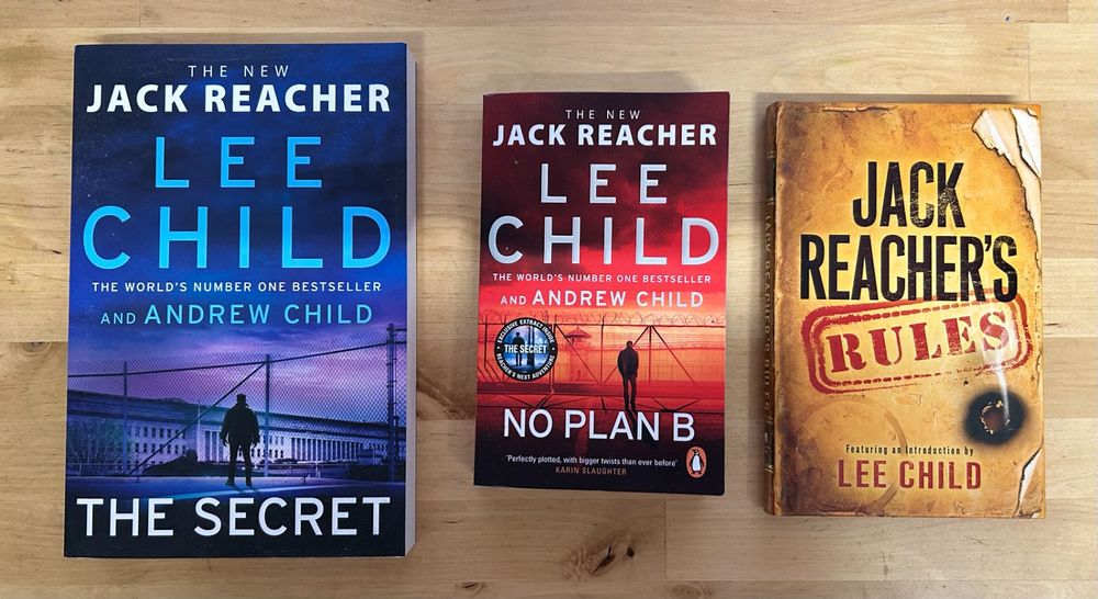 Jack Reacher "The Secret", "No Plan B ", "Rules" - Lee Child | Kaufen ...