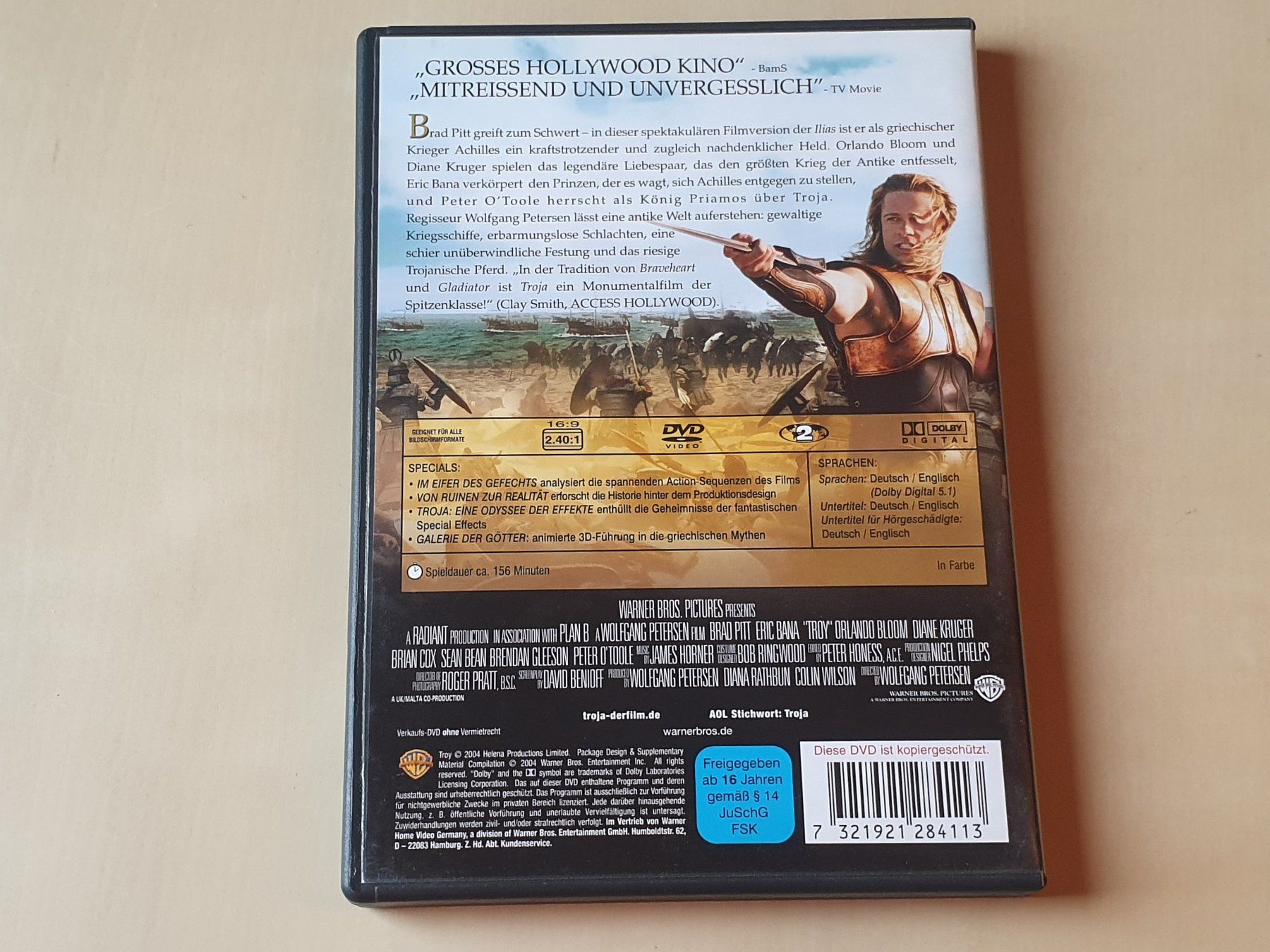 Tous les DVDs: Troja – D'occasion à Stansstad par collectorsshop 1