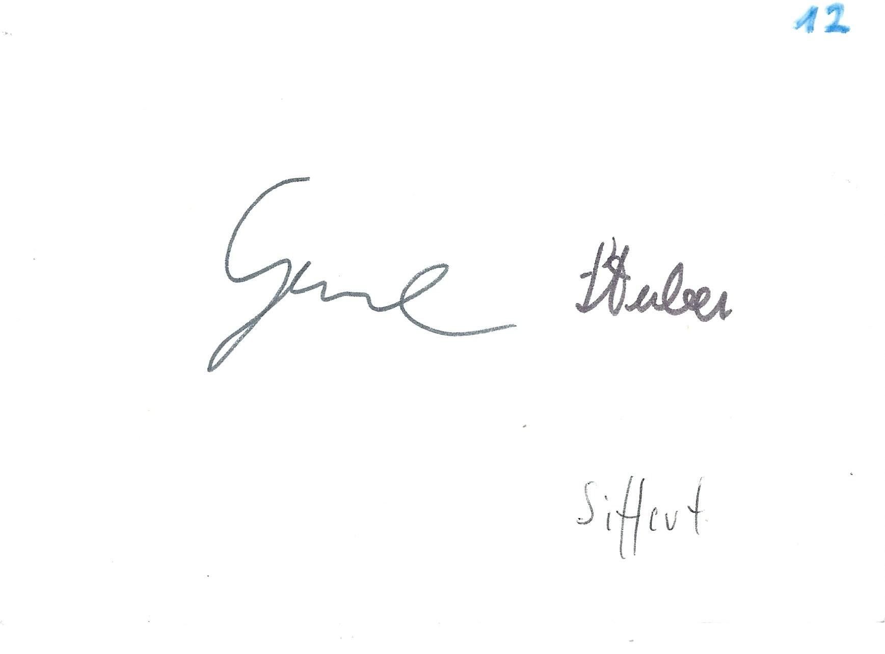 Autografi: Foto-Karte, Jo Siffert, Formel 2 – Usato da Aarburg venduto da Hktm 1