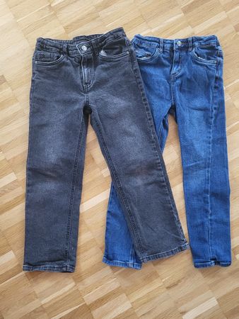 2er Paket Jeans Gr. 128, sehr gepflegt