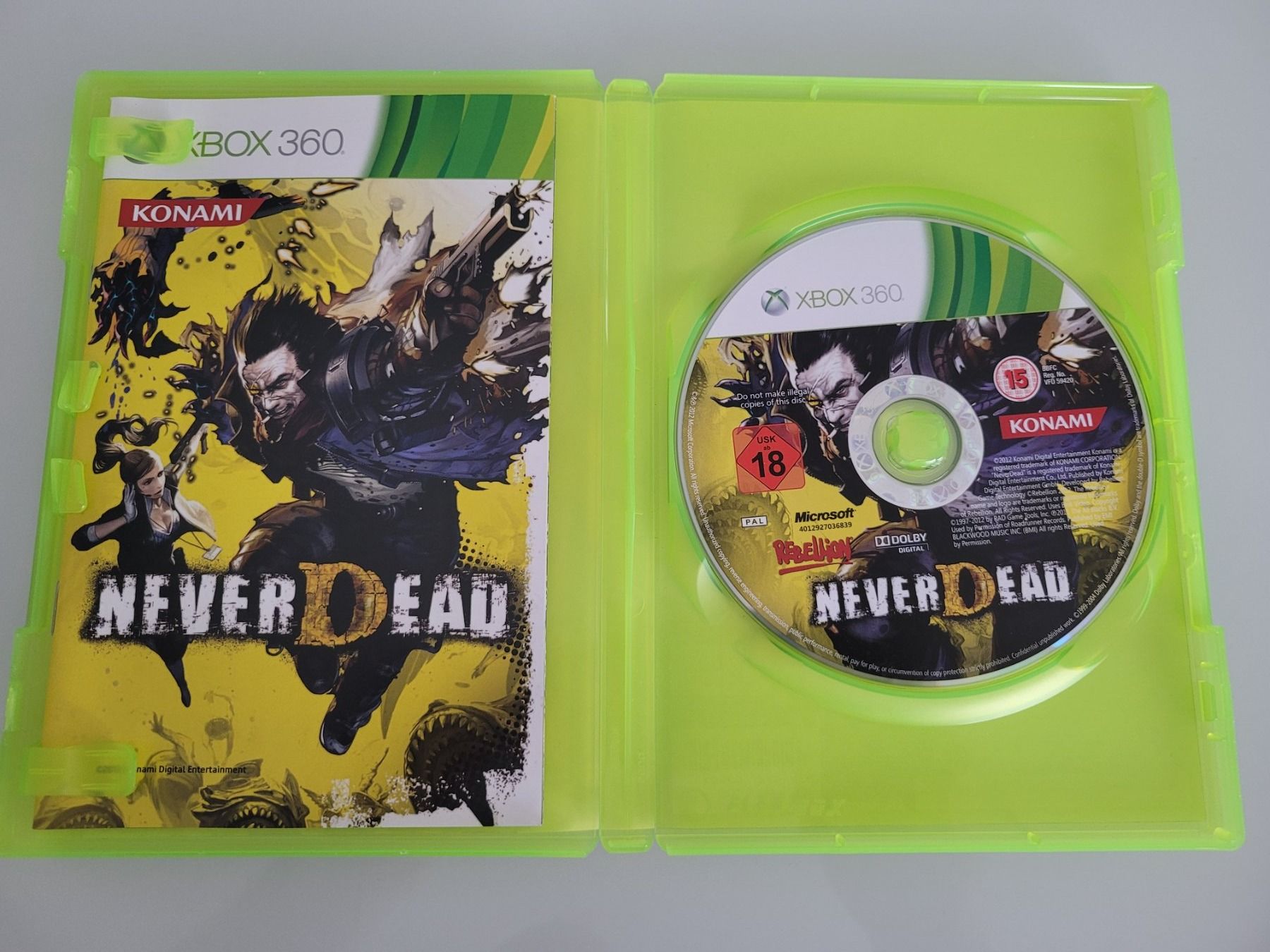 Spiele: Never Dead (XBox 360) – Gebraucht aus Uezwil von -Retrogames- 1