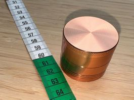 rosé Metall Grinder, rose gold, Mühle