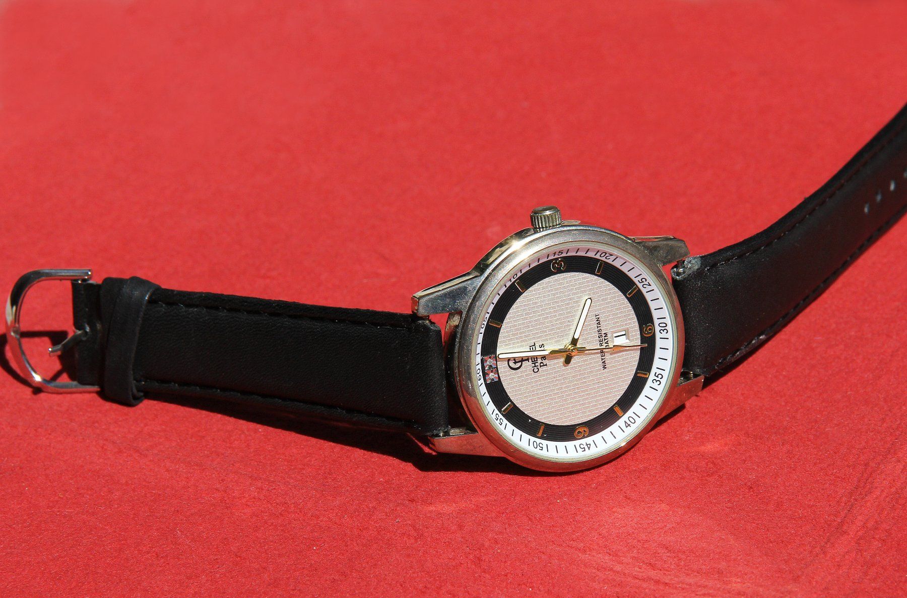 Orologi: Montre homme CHEIFEL Paris Quartz, date – Usato da Satigny venduto da gro_6qbr 3