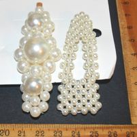 Schmuckset E-112 – 2 Haarspangen mit Kunstperlen