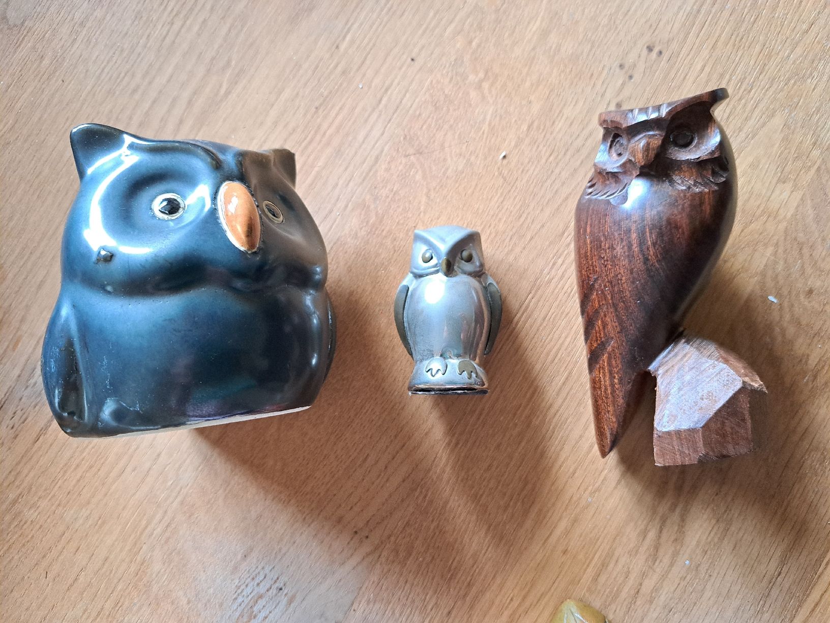 Statuette: Eulen-Sammlung: 15 diverse Eulenfiguren zu verkaufen – Usato da Pratteln venduto da mab_f2fz 1