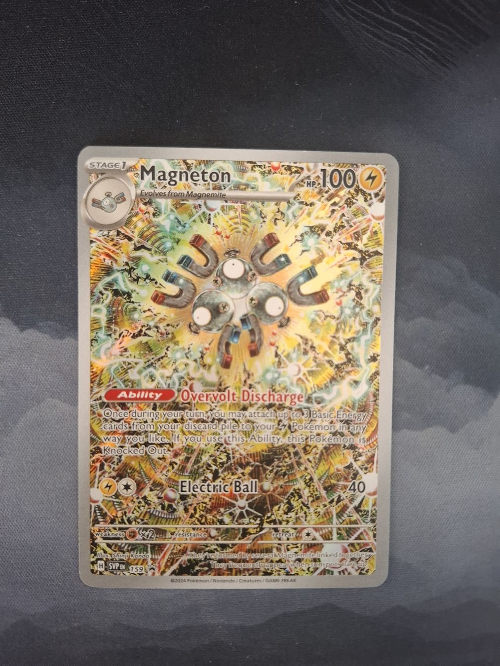 Pokémon Carte collezionabili: Magneton Promo SVP 159 – Usato da Bremgarten AG venduto da feind2x