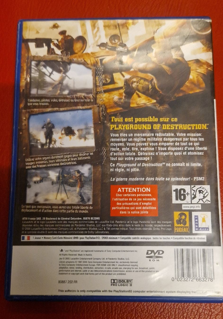 Sony Jeux: Mercenaries PS2 – D'occasion à Villars-sur-Glâne par MrLobTec 1