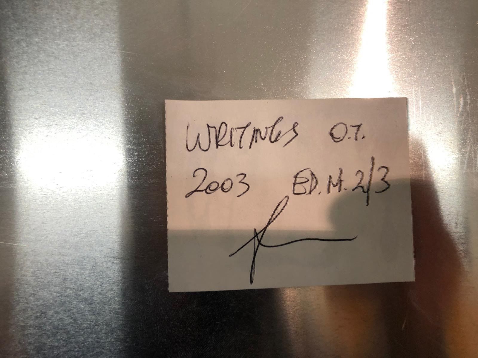Foto & Immagini: Original “Writings 01" Helmut Grill – Usato da Zollikon venduto da ira008 2