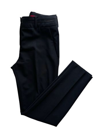 Hugo Boss Buntfalten Hose Damen Schurwolle 34