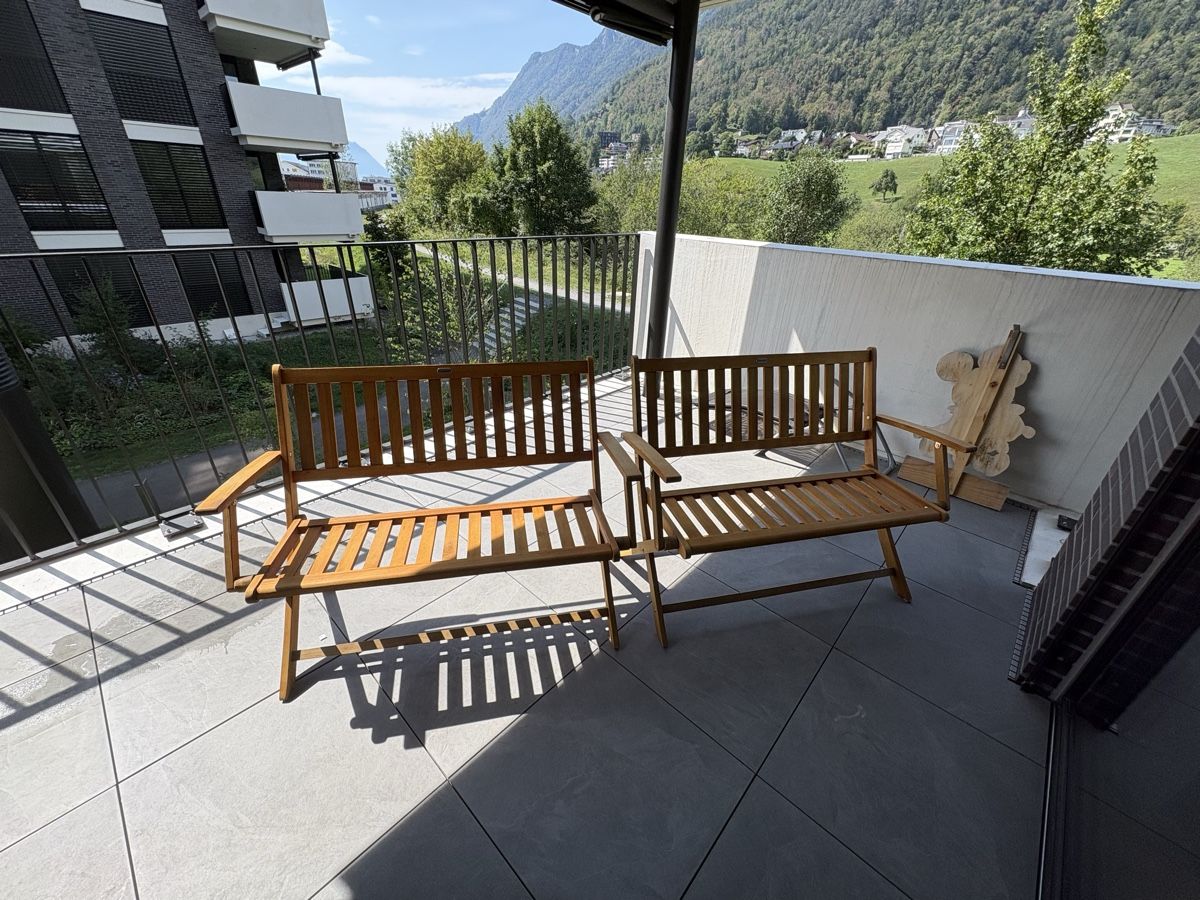 Panchine: 2x Holz Gartenbank Klappbar – Usato da Brunnen venduto da mr.fotographics