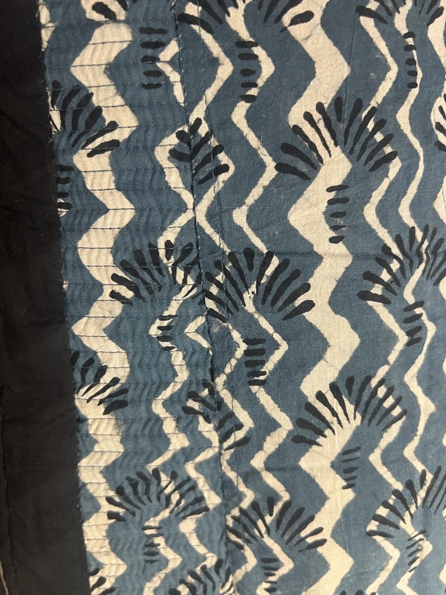 Gilet & Giacche senza maniche: Long Gilet Block Prints Coton Matelassé Réversible Inde – Nuovo (secondo la descrizione) da Genève venduto da DELIRBEADS 1