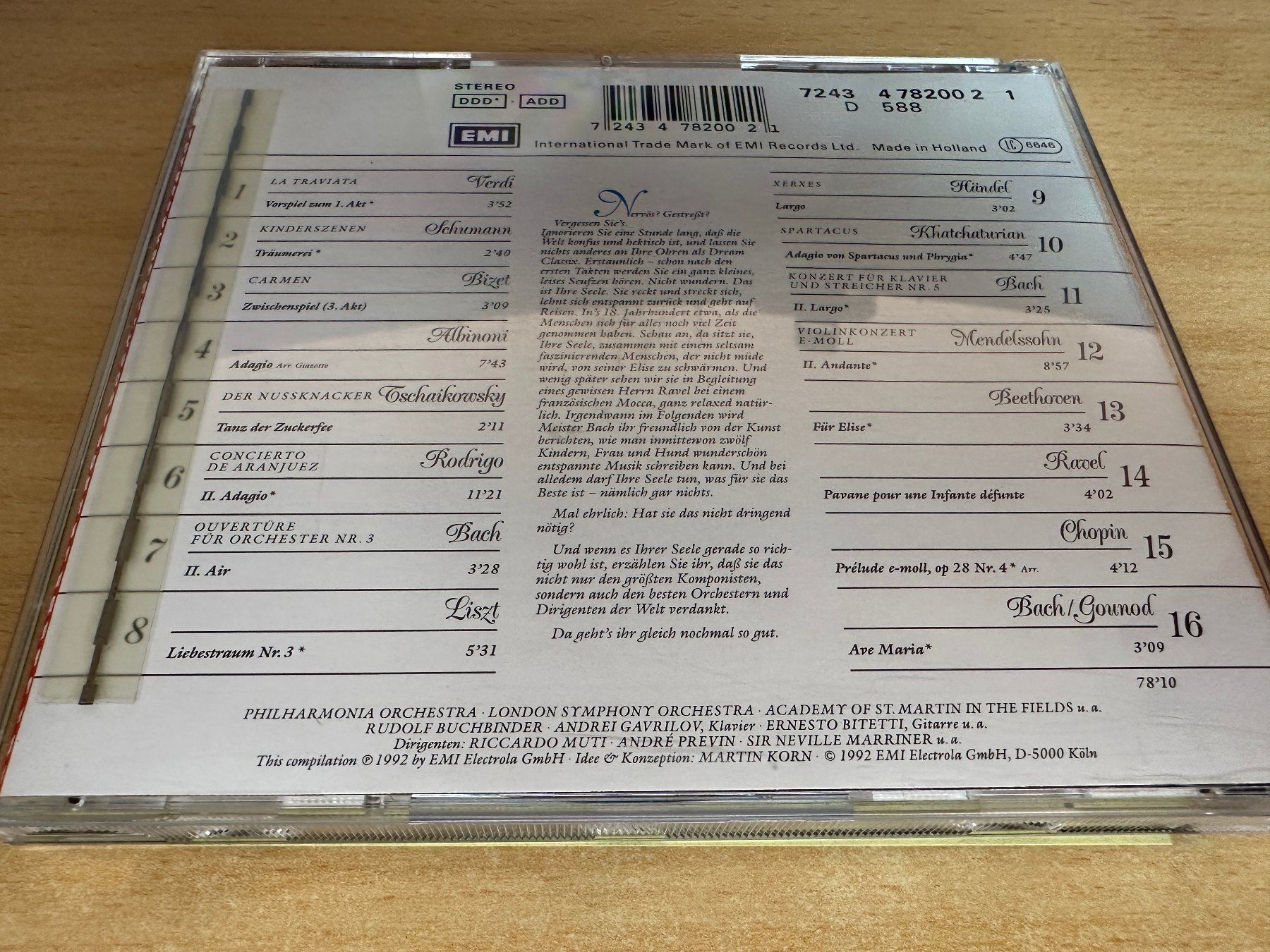 CD: Various – Dream Classix – Usato da Rikon im Tösstal venduto da Alpenmutz 1