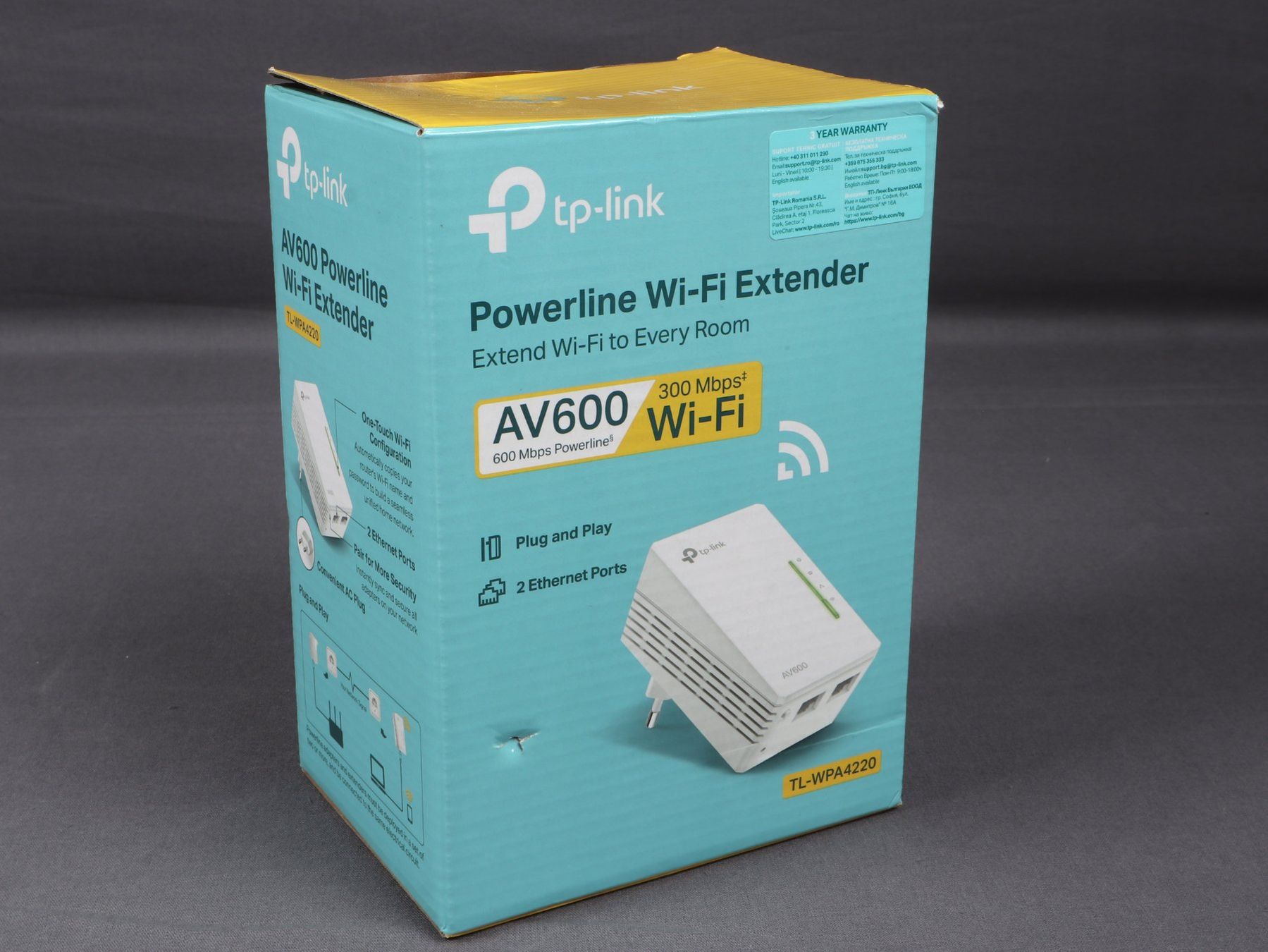 TP-Link WiFi: TP-Link Powerline Wi-Fi Extender AV600 300Mbps. – Nuovo (secondo la descrizione) da Steinen venduto da Restwert_Steinen 6