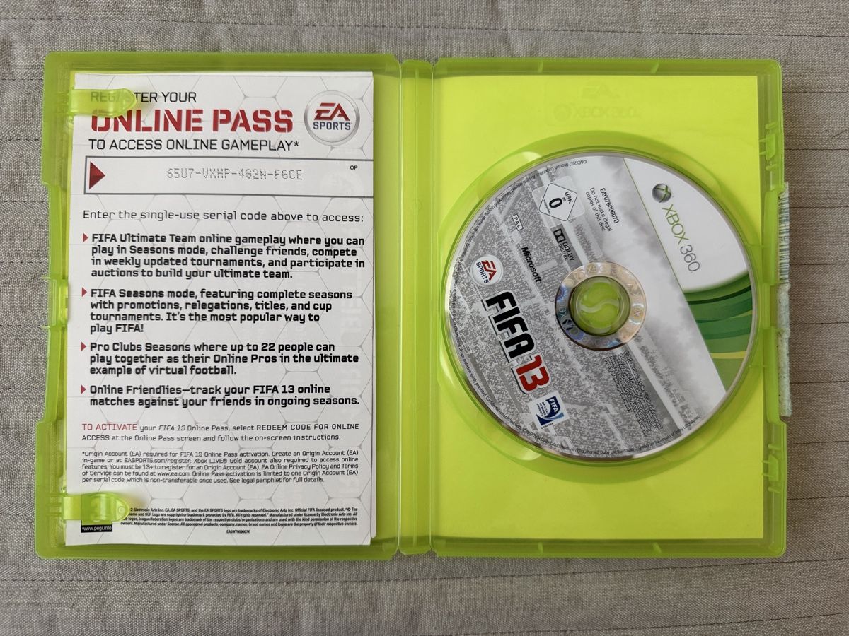 Microsoft Spiele: FIFA 13 für Xbox 360 – Gebraucht aus Thunstetten von Virus_33 1