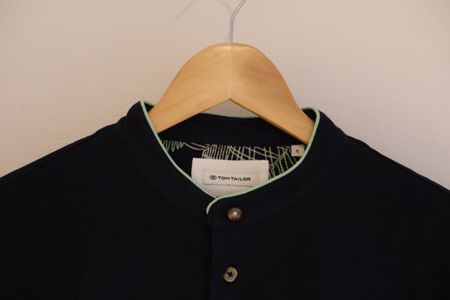 Tom Tailor Herren Stehkragen Polo Shirt Grösse S