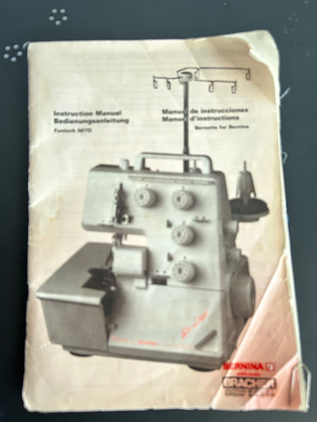 Bernina Machines à coudre: Bernette for BERNINA FunLock 007D Overlockmaschine – D'occasion à curio par iri_7hxt 5