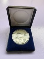 Silbermedaillen Gotthardbahn 1882-1982 in Etui