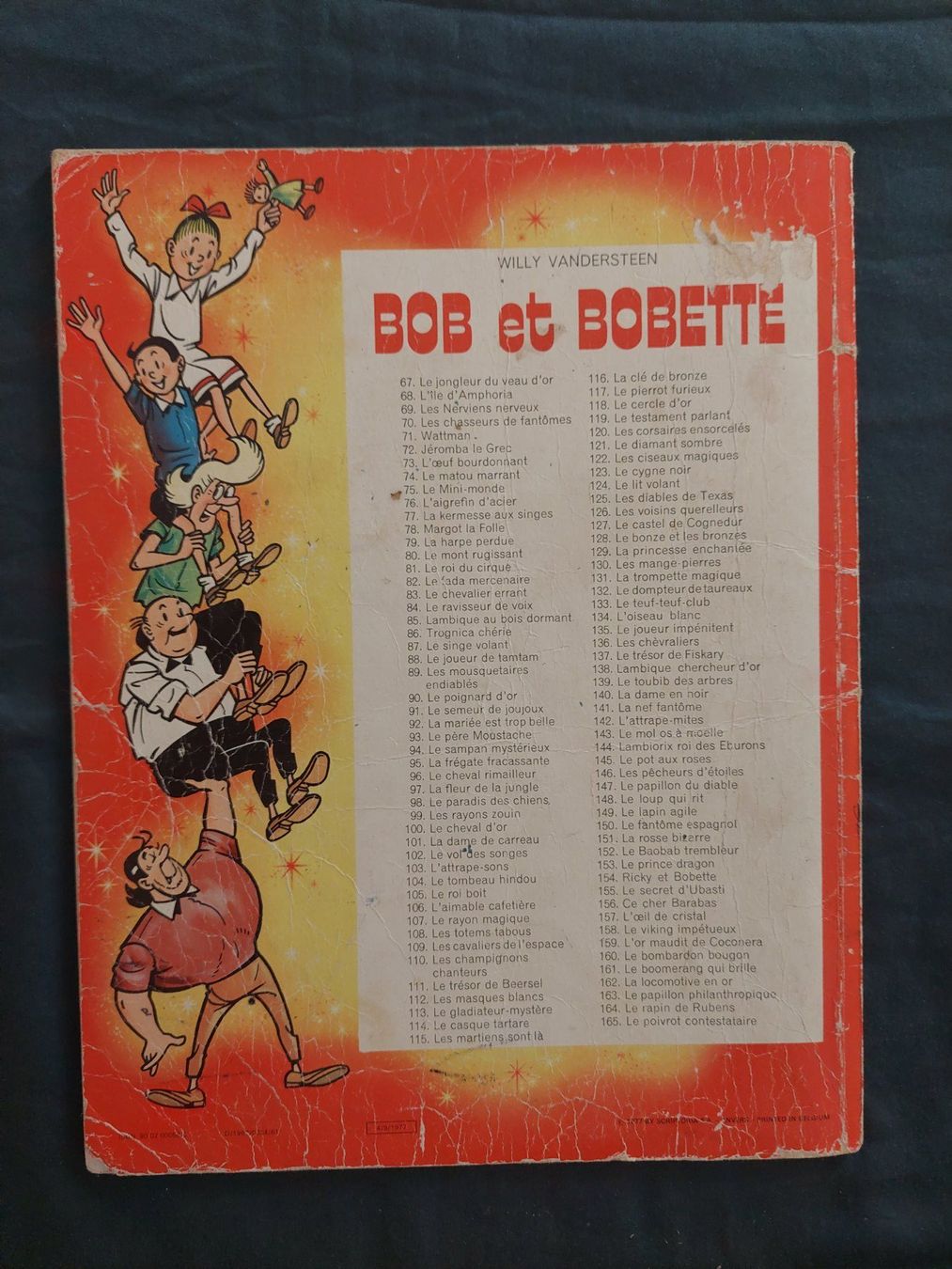 Fumetti: Bob et Bobette T.71 Wattman Ed.1977 BE – Usato da Genève venduto da Blu_BD 1
