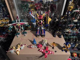 Power Rangers Ninja Storm Set Bandai Sentai 