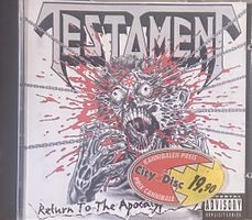 Testament Return To The Apocalyptic City CD guter Zustand