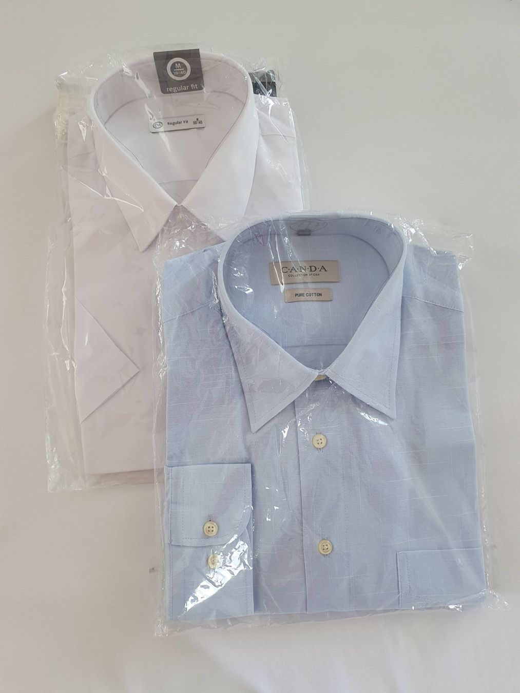 C&A Camicie: 2x Neue Hemden – Nuovo e nell'imballaggio originale da Altendorf venduto da caj_hry2