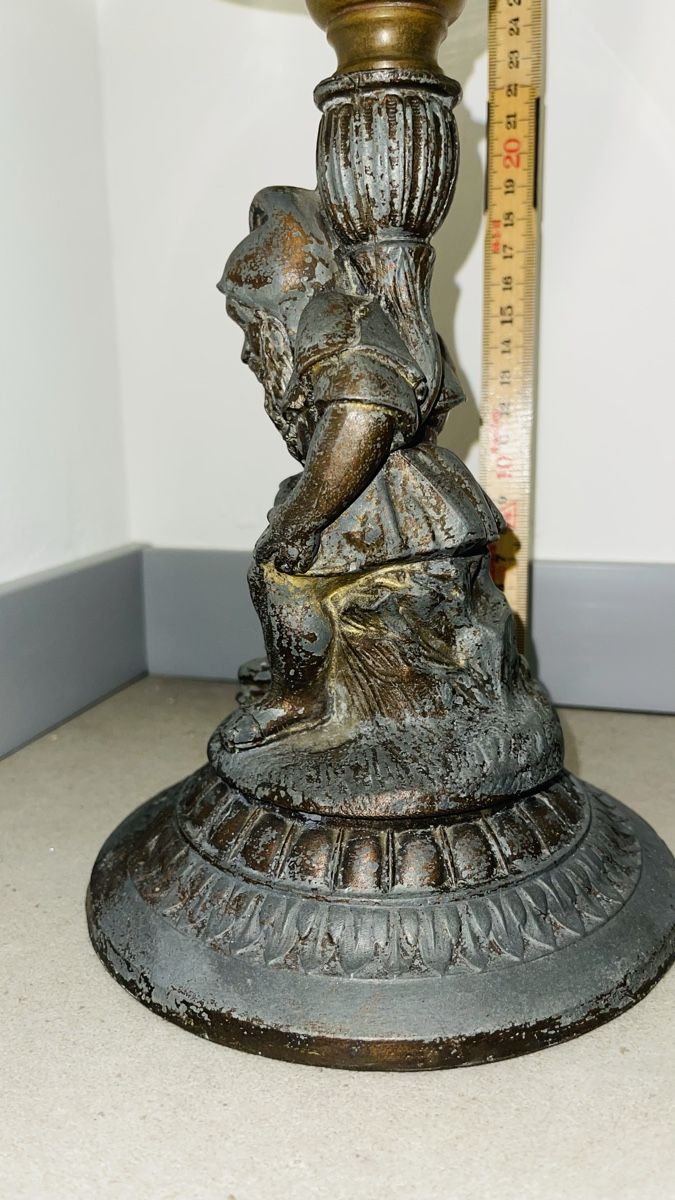 Lampade: Petroleumlampe Zwerg/Gnom 1880-1910 – Usato da Schönenbuch venduto da hug_f2ny 4