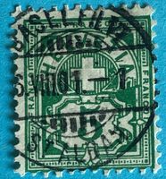 Ziffermuster mit Vollstempel