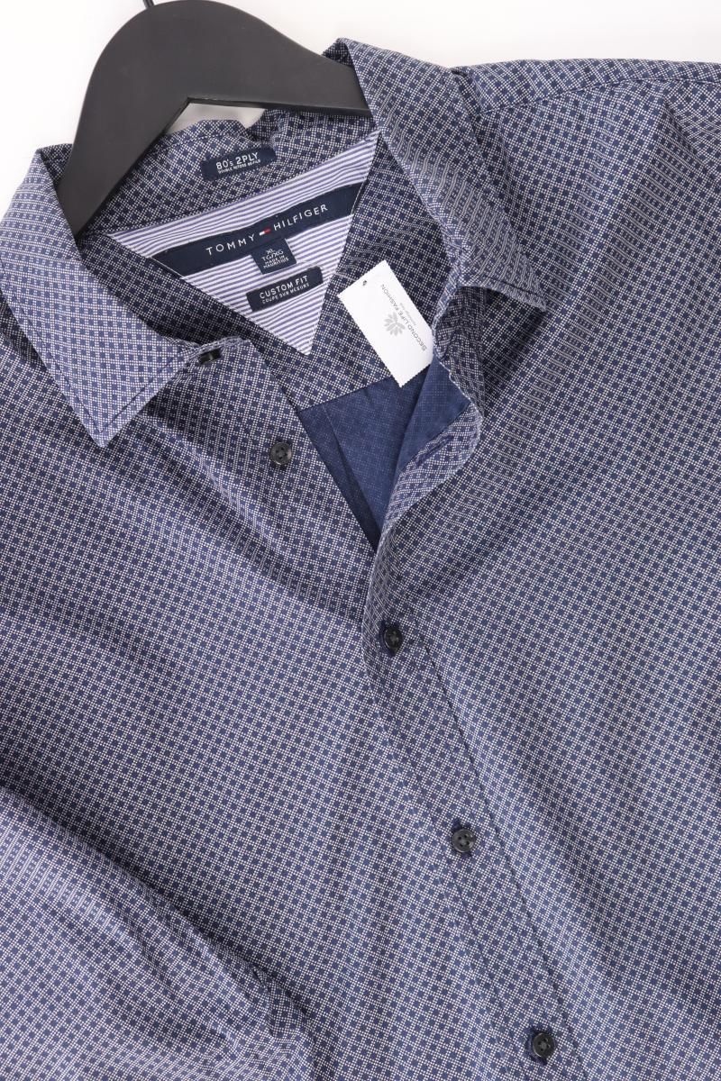 Camicie: Tommy Hilfiger Langarmhemd Gr. XL blau – Usato da Neustadt an der Waldnaab venduto da SecondLifeFashion 1