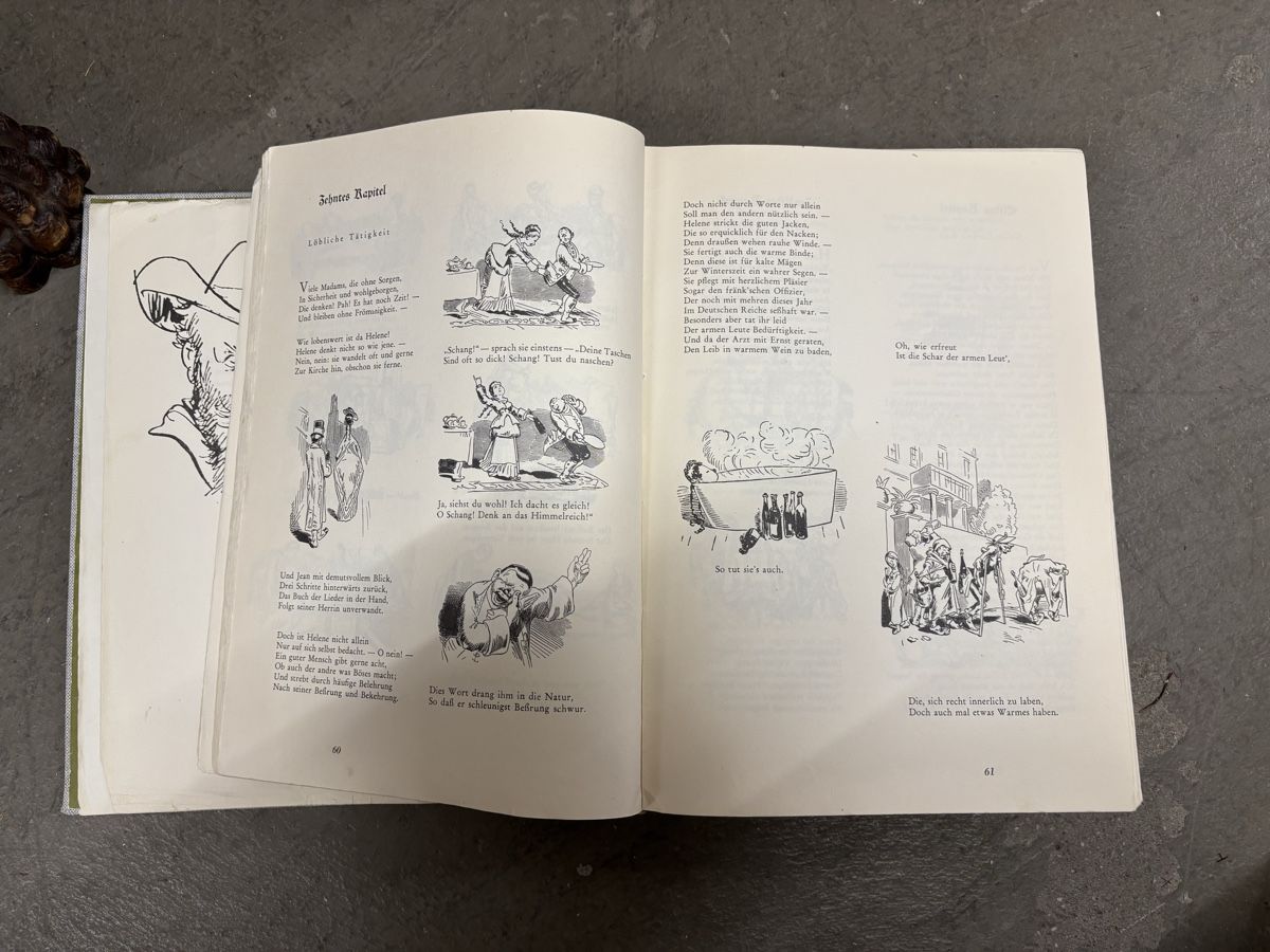 Libri: Das grosse Wilhelm Busch Hausbuch 1961 – Usato da Flums venduto da Limatools