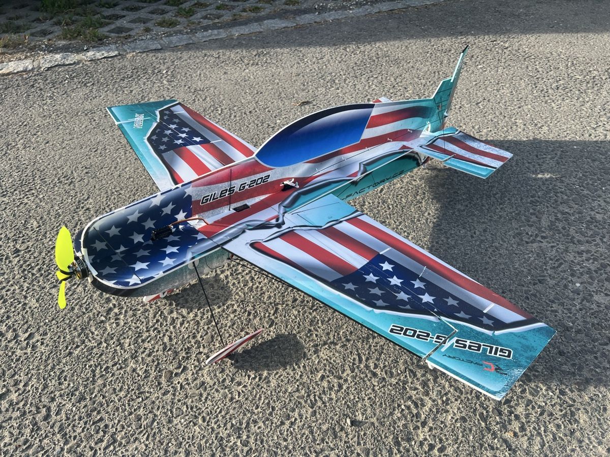 Modellismo RC: RC Factory Giles G-202 – Nuovo (secondo la descrizione) da Vouvry venduto da Nickx