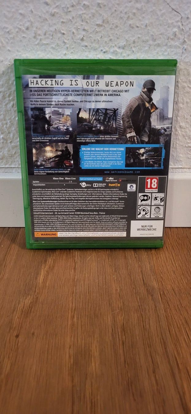 Microsoft Giochi: Xbox One - Watch Dogs – Usato da Münsingen venduto da DigitaleSpielecke 1