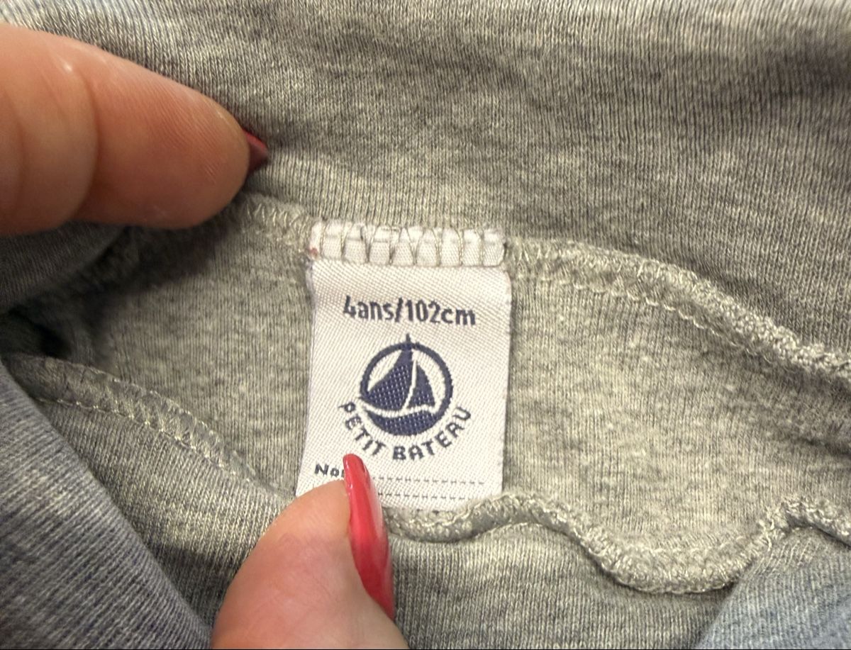 Petit Bateau Pullover & Sweatshirts: Petit Bateau Rollkragenpullover Grösse 4 Jahre / 102cm grau – Neu (gemäss Beschreibung) aus Lyss von Sibella56 1