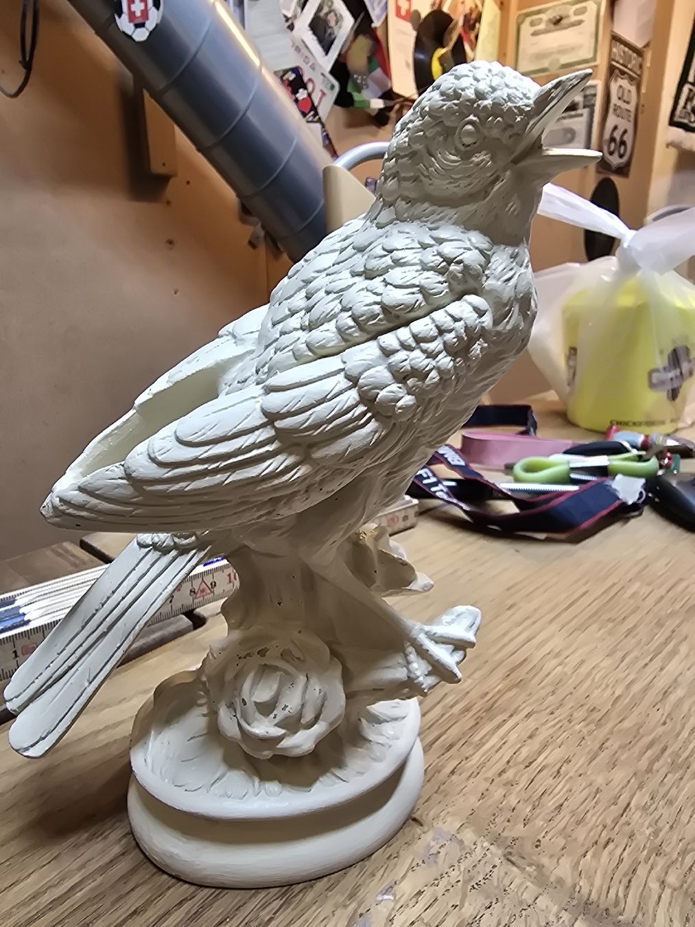 Statuette: Vogel-Figur Keramik / Gips ähnlich (Q) – Usato da Rorschach venduto da TimelessTrading 3