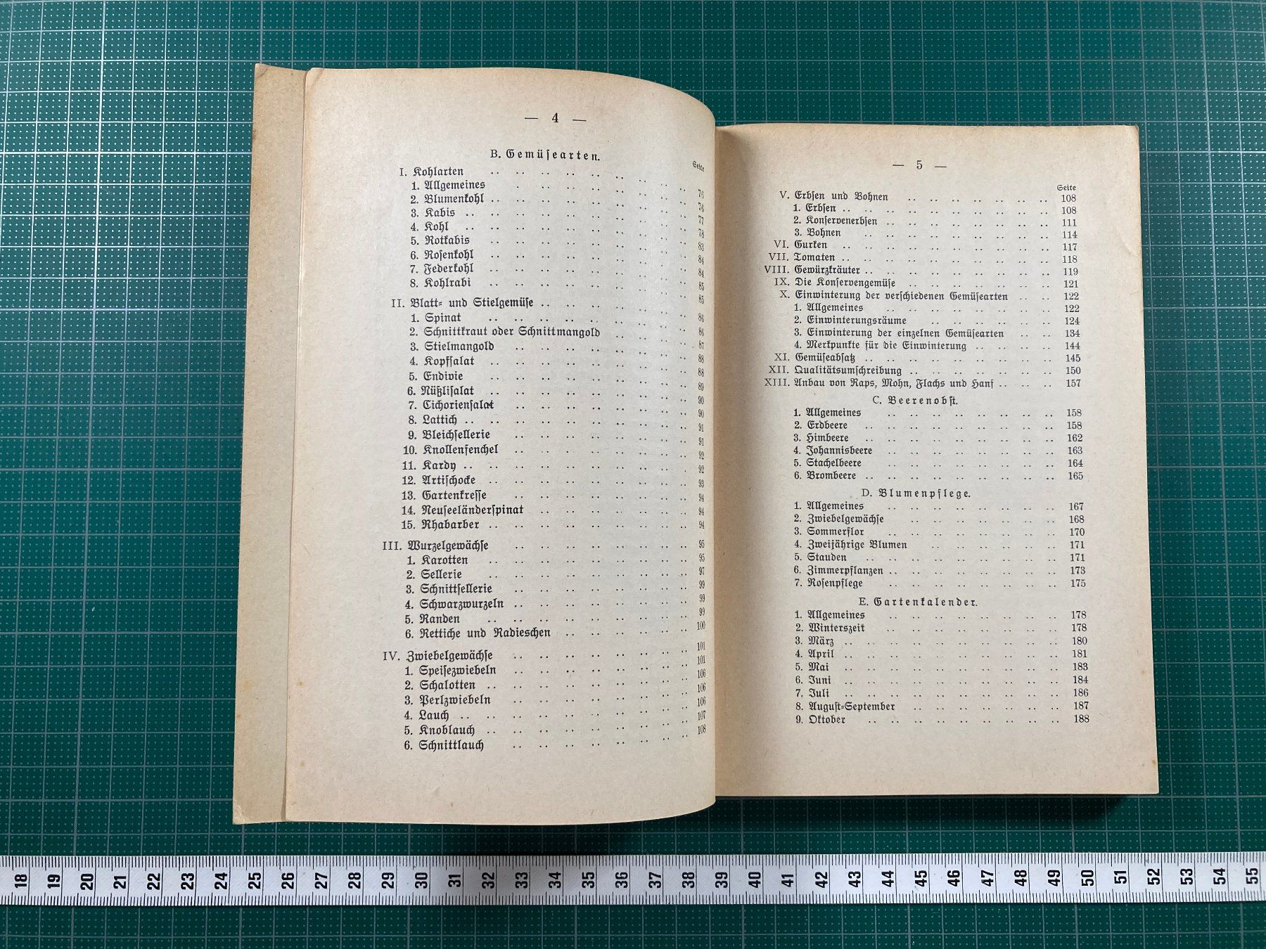Bücher: J. Siegrist, Brugg: Der Gemüsegarten, 1943 – Gebraucht aus Lenzburg von fh1 4