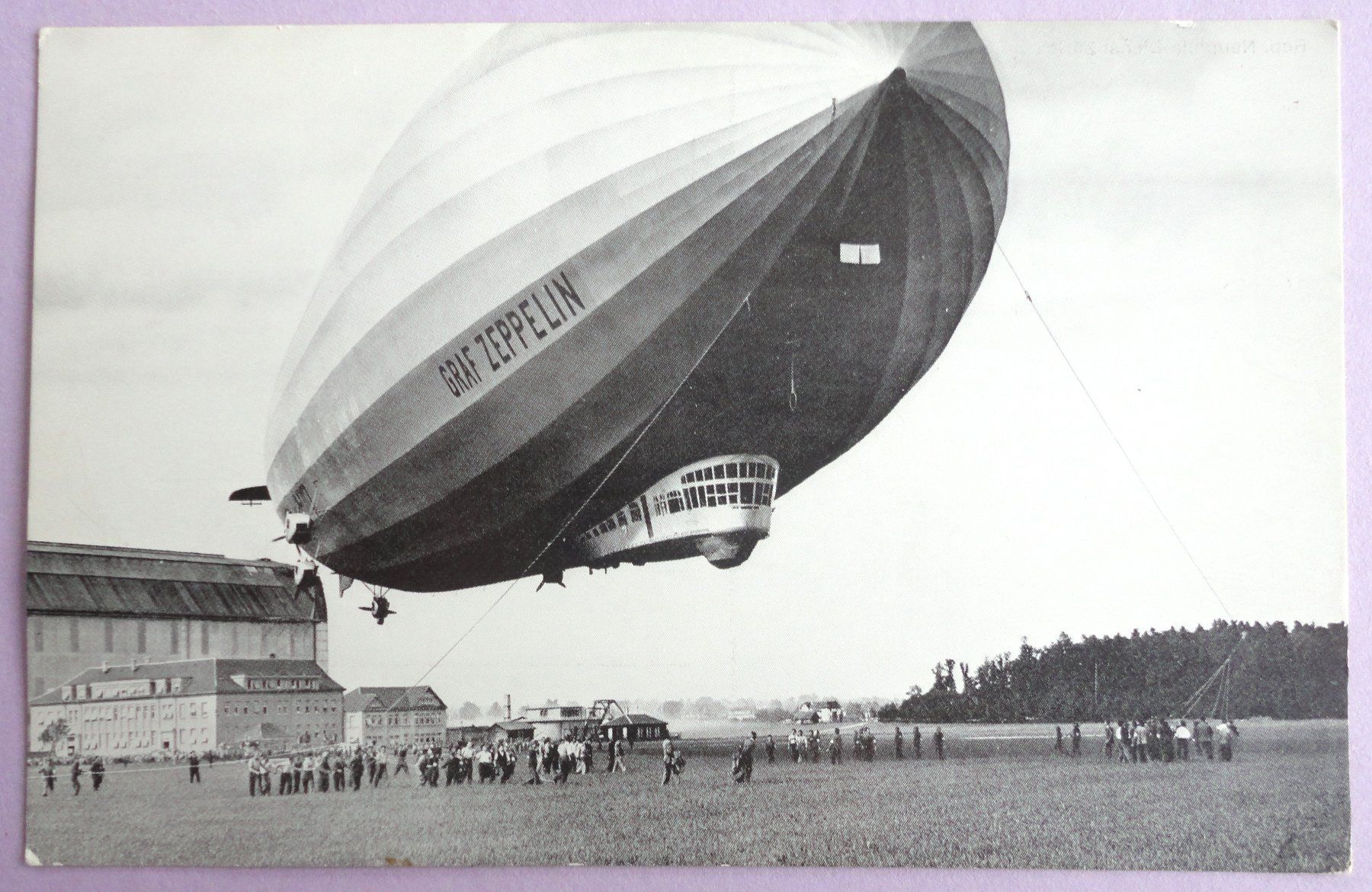 Ansichtskarten: Graf Zeppelin – Gebraucht aus Fétigny von Billy2miny