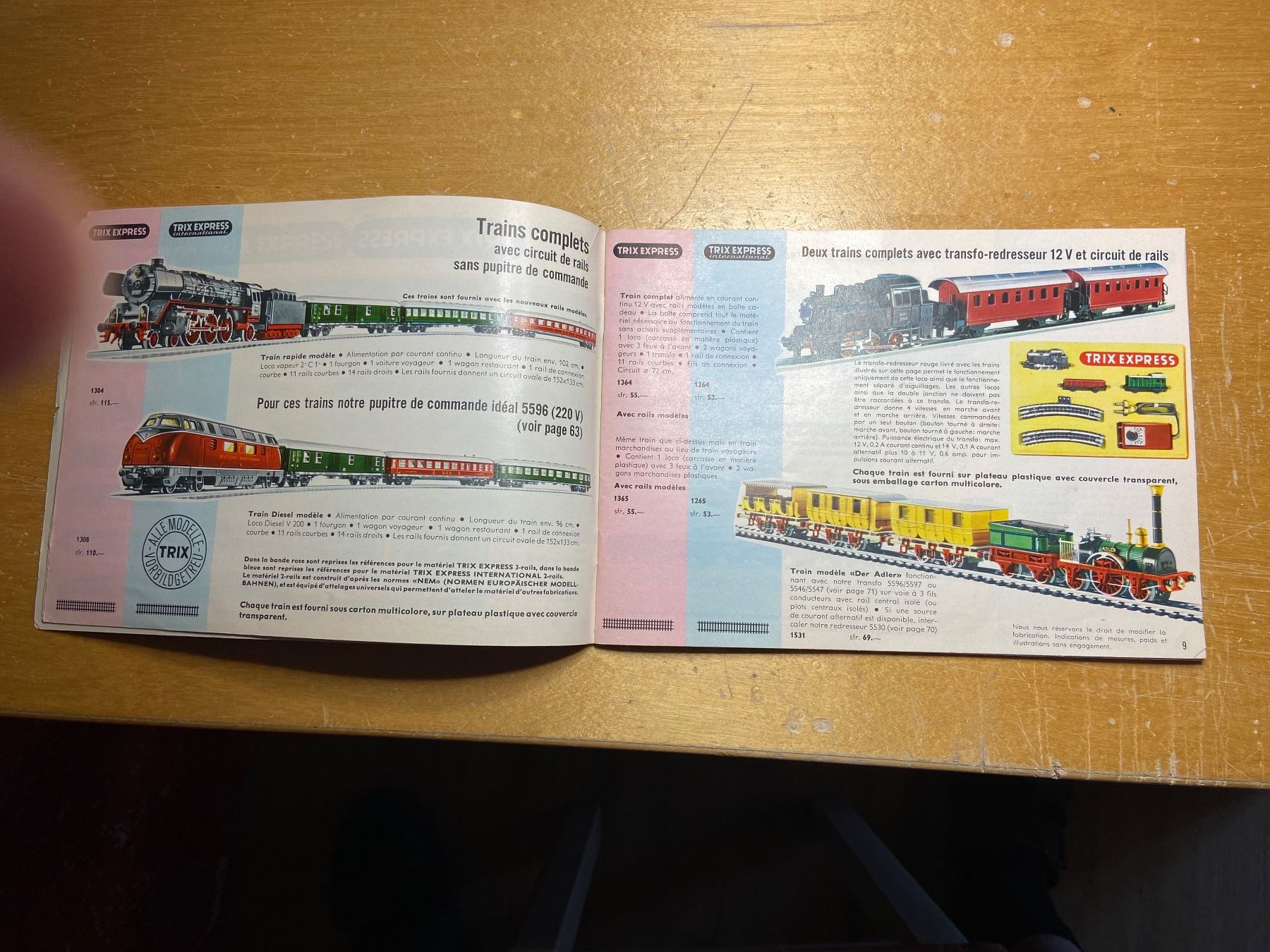 Trix Modellini di ferrovie: Trix Express Katalog 1965 – Usato da Basel venduto da Relaphe 1