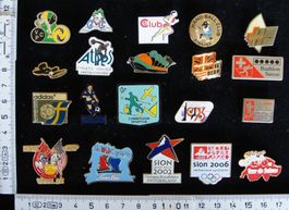 PIN Sport Diverse Verein Club Sportart Anlass Set 20 Stück