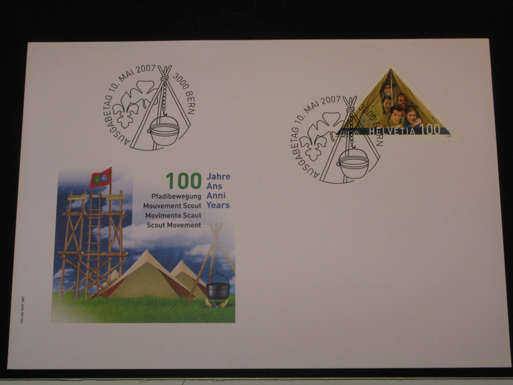 Tutti i francobolli: Werbemarken Europa FDC 2007 Nr. 1230 – Usato da Riken AG venduto da HEROWE