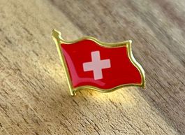 Pin Schweiz / Schweizer Flagge Fahne