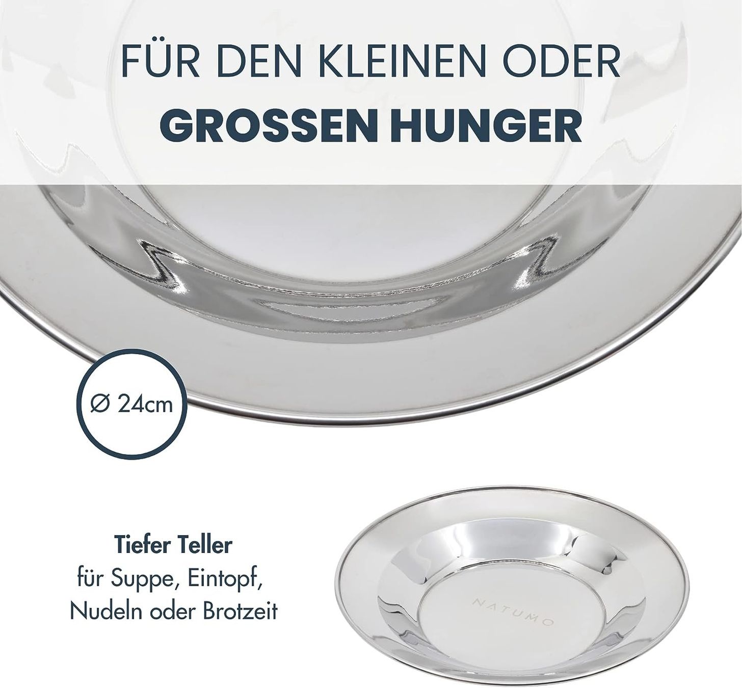 Set di piatti: Camping Besteck & Geschirr Set – Nuovo e nell'imballaggio originale da Nuglar venduto da SaleRitter 4