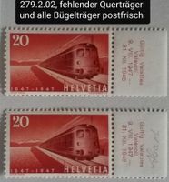 MA268) 279.2.02, Abart fehlender Querträger postfrisch