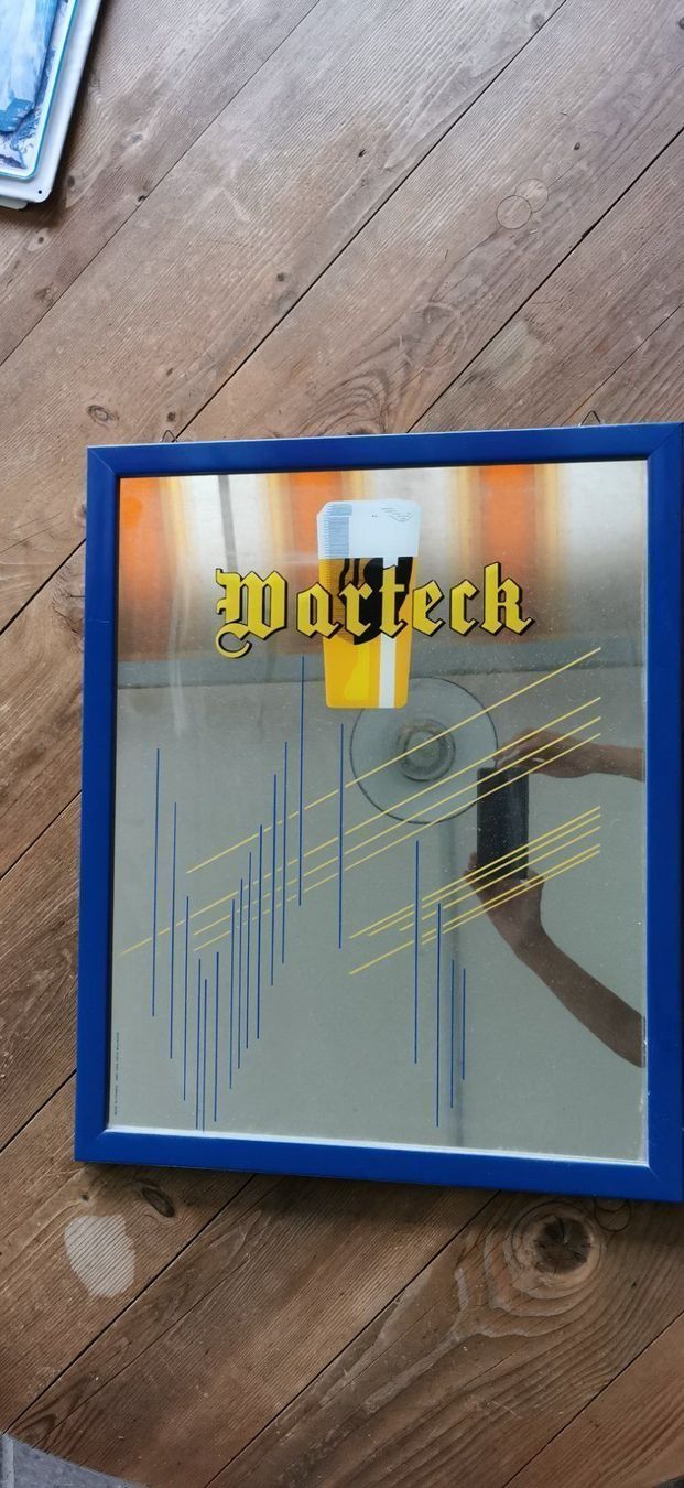 Spiegel: Bierspiegel Warteck – Gebraucht aus Wettingen von Nini54 2