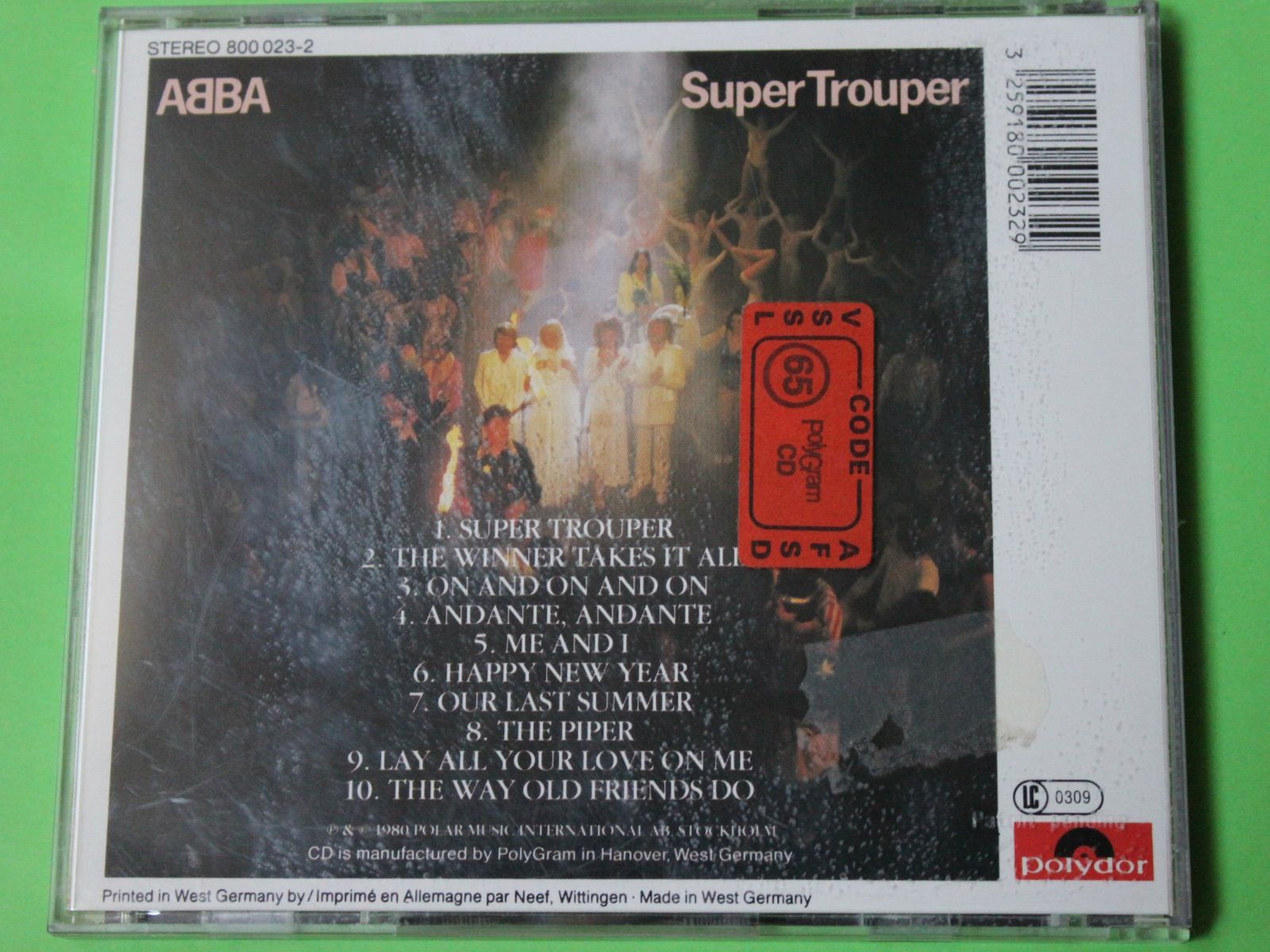 CDs: ABBA - Super Trouper 80s-CD – Gebraucht aus Tübach von JamesStone 3