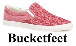 38.5 NEU 80Fr Bucketfeet KUNST Sneaker Espadrille Halbschuhe