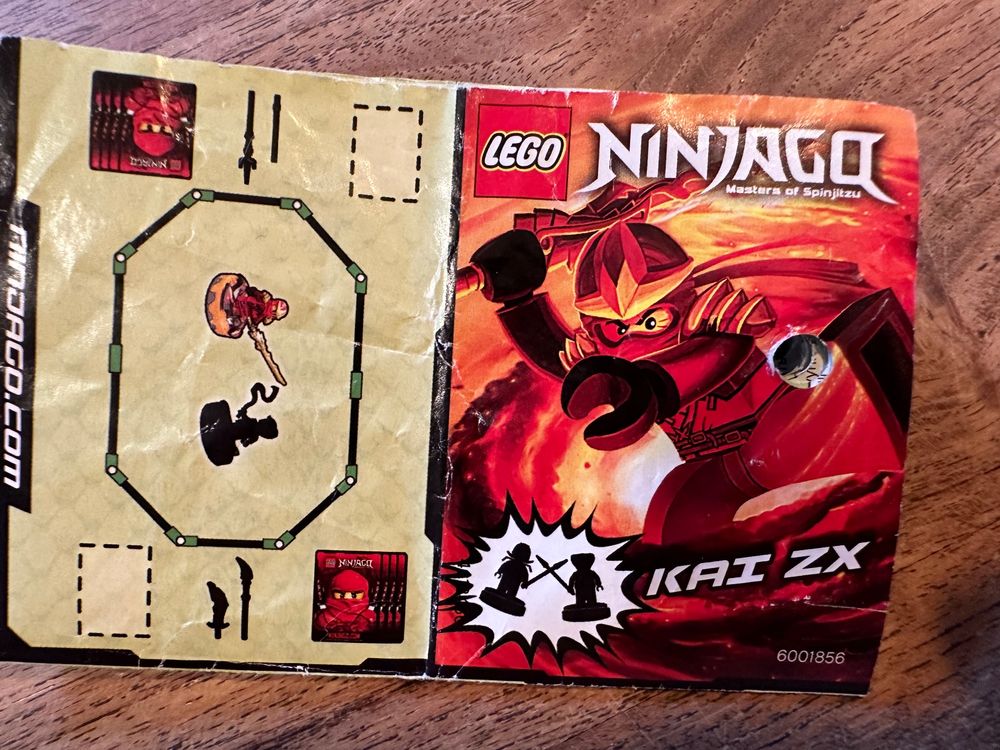 Lego ninjago kai online zx spinner