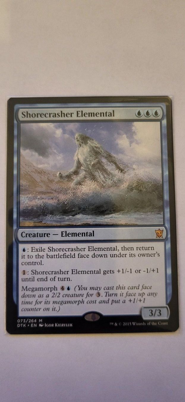 Magic The Gathering Carte collezionabili: MTG - Shorecrasher Elemental – Usato da Münsingen venduto da Heroism2010