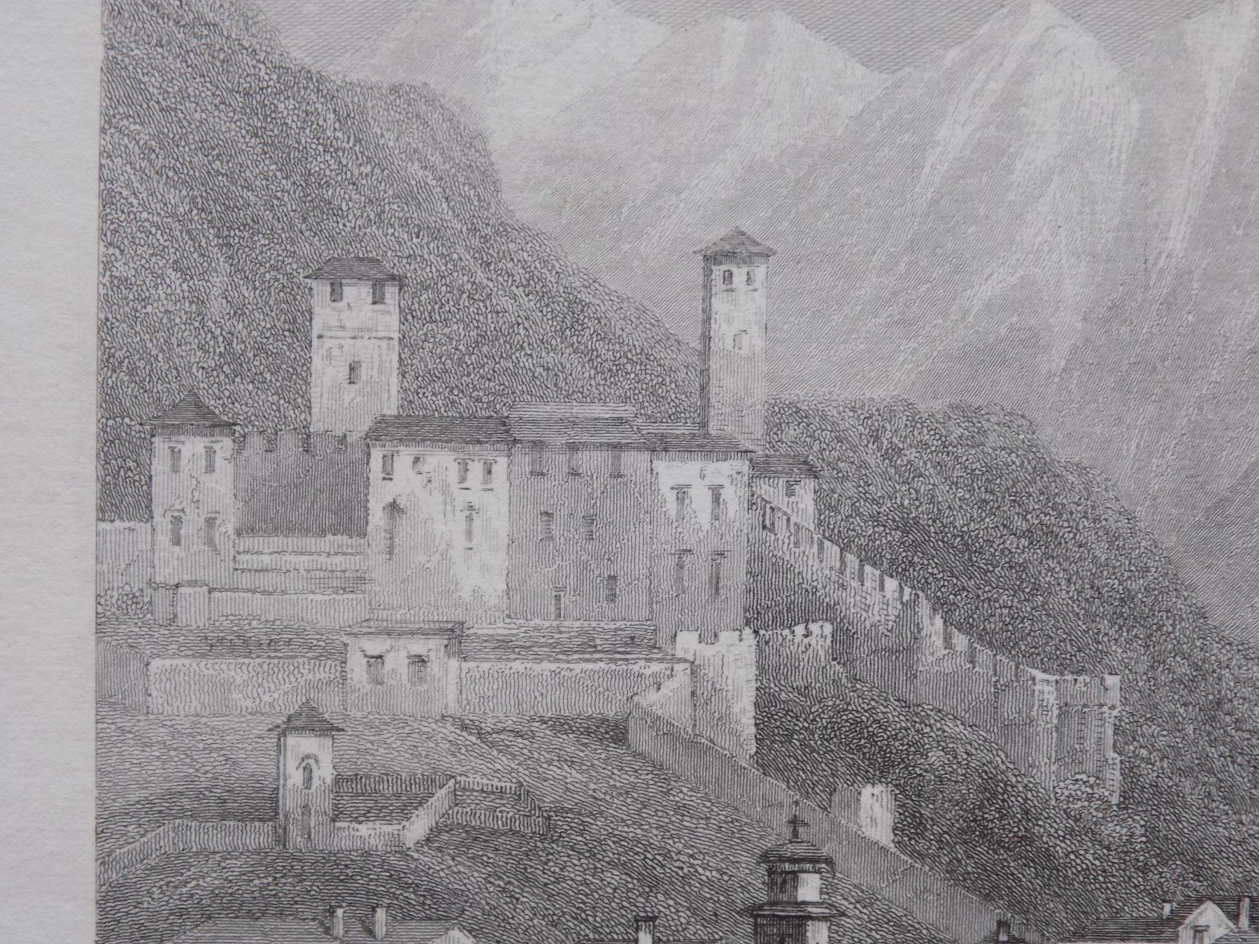 Stiche: Bellinzona Ticino – Gebraucht aus Risch von Rischli15 9