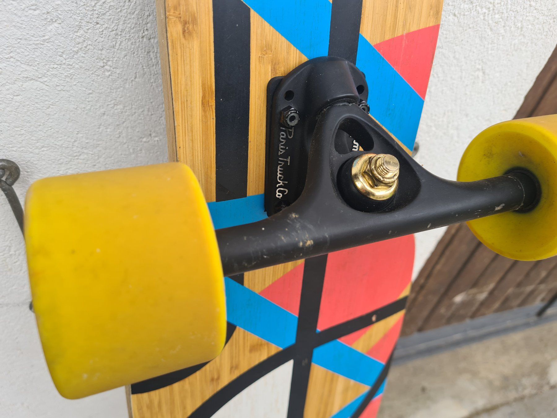 Skateboards: Longboard Loaded Bhangra 123cm, axes et roues – D'occasion à Porrentruy par manubelet 2